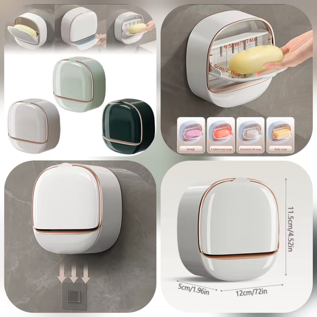 Luxury Wall Mounted Soap Box